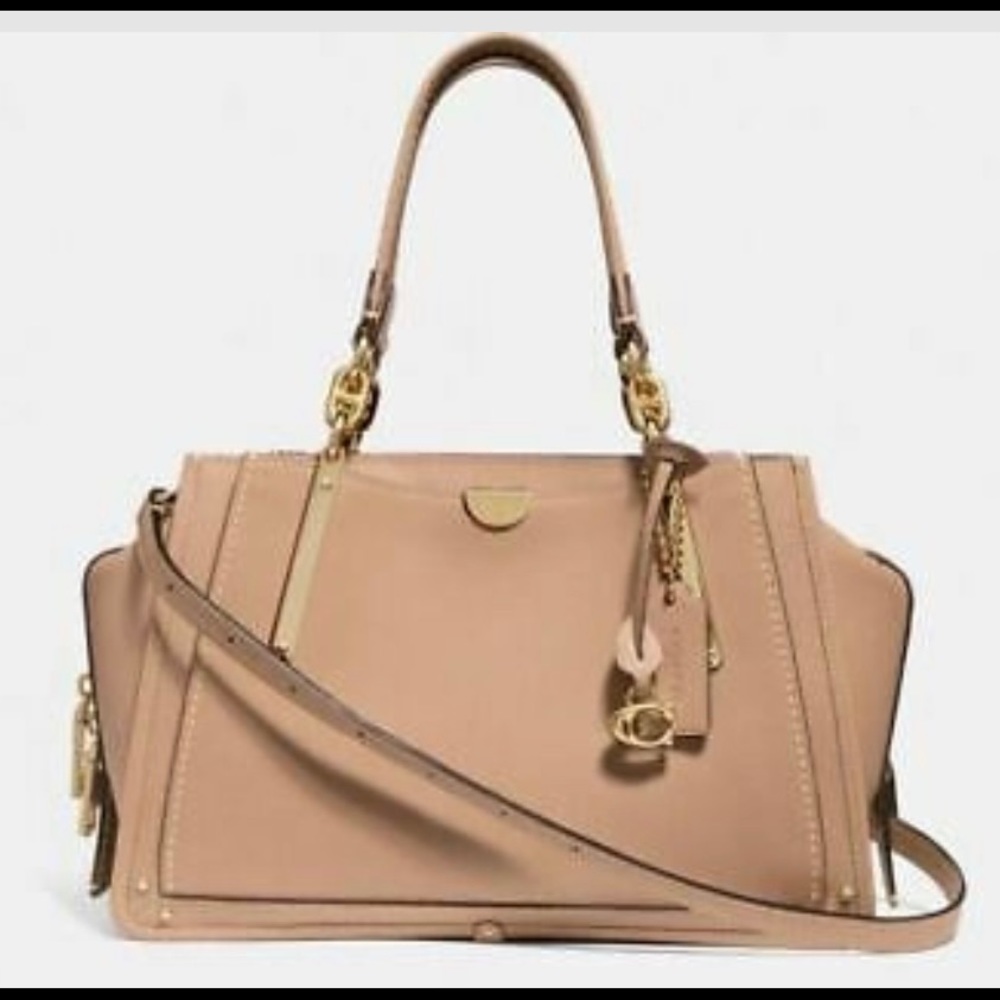 Coach 30947 Dreamer Beechwood Light Gold Leather - Picture 6 of 6